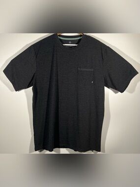 Free Fly Viscose Bamboo Blend T Shirt Stretch Pocket Charcoal Men’s Size 2XL